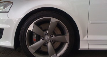 Alloy wheel clean