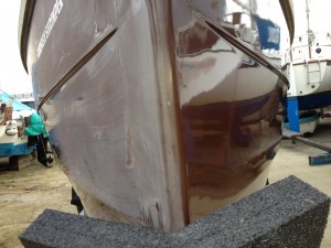 Shrimper hull polish